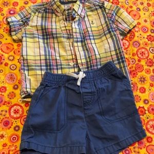 Carters toddler boy set